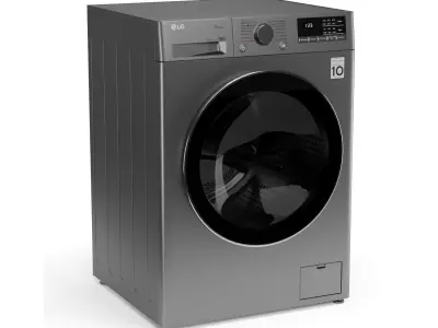 LG whashing machine F4R5VYG2P 3D model