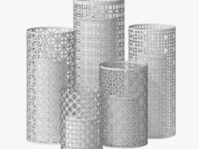 Moroccan Lanterns 3D model