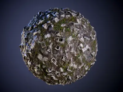 Wasteland Seamless PBR Texture Texture