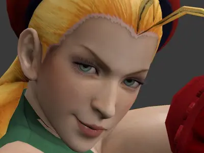 STREET FIGHTER CAMMY 3D print model