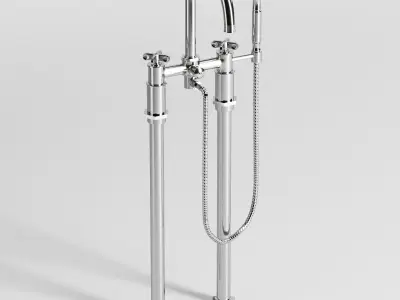 Henry waterworks bathroom accessories 3D model