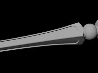 leg High quality 3d models for processing on a cnc machine  3D model purchase