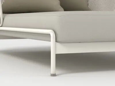 RODA Lounge Chair 3D model