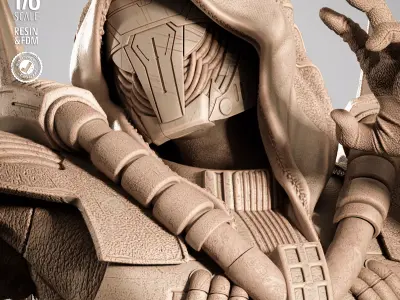 STAR WARS Darth Marr Sculpture 3D print model