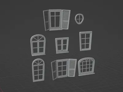 window package 3D model