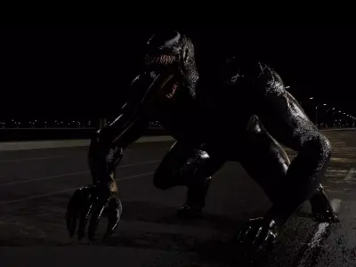  Venom Rigged-Advanced  Low-poly 3D model