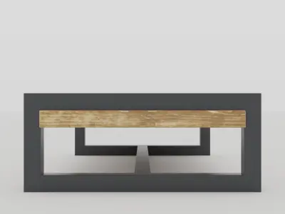 Rustica Series Coffee Table Free 3D model