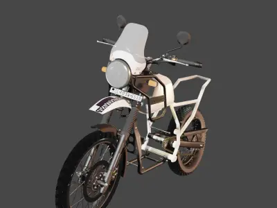 royal enfield 3d model  3D model