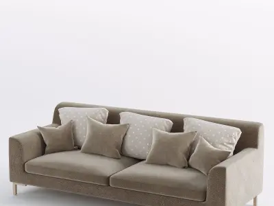 Pancake Sofa Talent 3D model