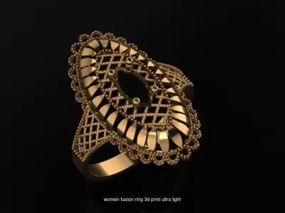 ultra light fusion 3d print women models  3D Model Pack