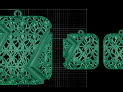 Half set 0025 Free 3D print model