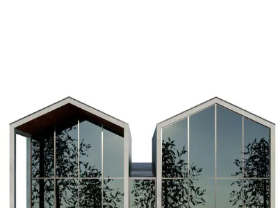 modren house 01 3D model