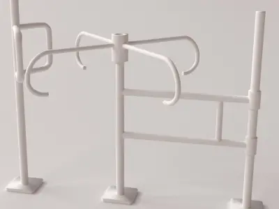 Revolving Gate 3D model