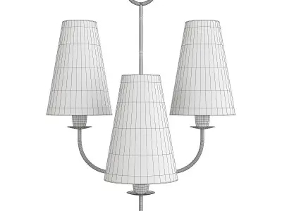  Toya Sconce Low-poly 3D model