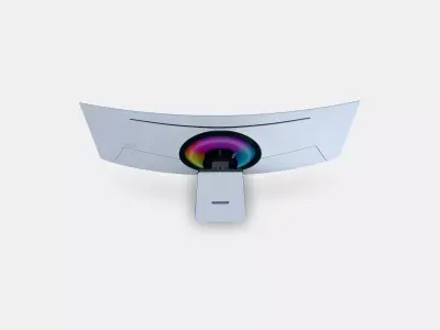 34 Odyssey OLED G8 G85SD Curved Gaming Monitor 175Hz 3D model