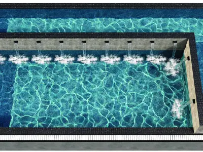 SWIMMING POOL NO44 A 3D model
