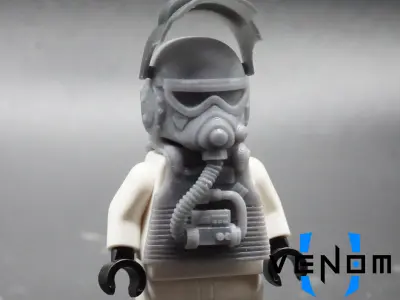 Concept Pilot Brick Armor 3D Print Model 3D print model