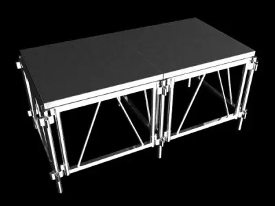 Stage Floor Platform 3D model