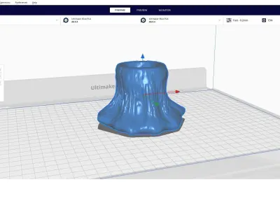 3d printed candle 3D print model