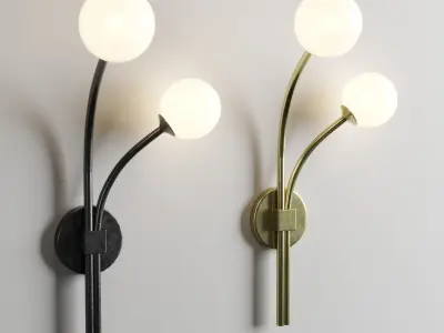 collection wall  light 3D Model Pack