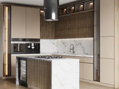 Kitchen 027 3D model