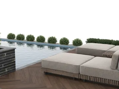 Swimming Pool 5 3D model