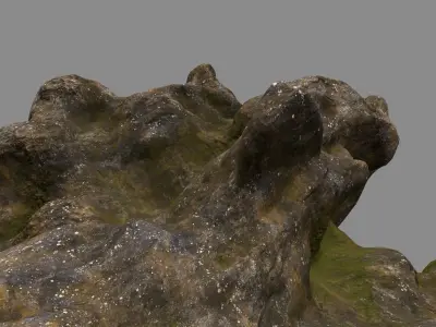 Rock Mount 3D model
