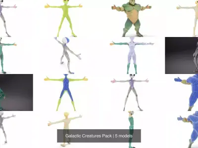 Galactic Creatures Pack