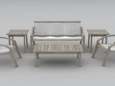 Sofa Outdoor 3D model