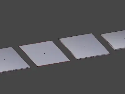 Magazines LOW POLY ikea Low-poly 3D model