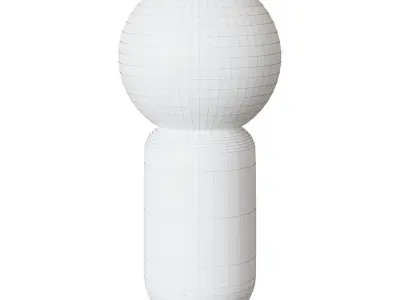 Andina table lamp black 3D model