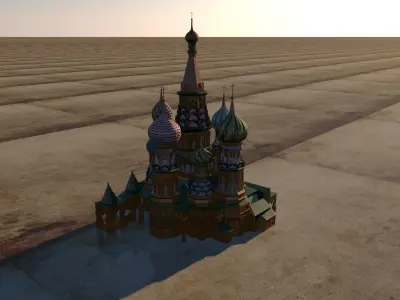 Saint Basils Cathedral 3D model