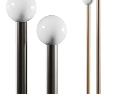 Anthropologie Bellamy Floor Lamp 3D model