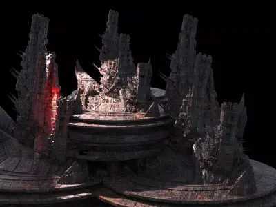 Mars Storm Tech Monolith 4 3D model