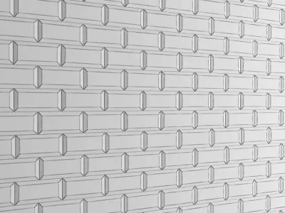 Wall tiles 3D model