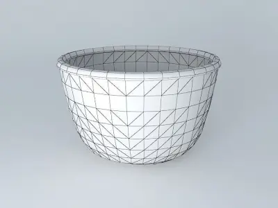 Paneiro wicker basket Free 3D model