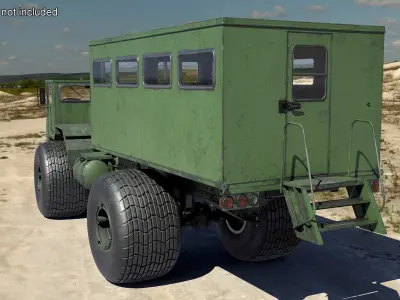  All-terrain Passenger Truck Rigged 
