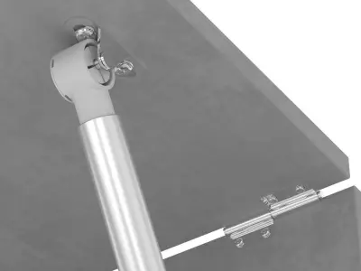 Flameer Cabinet Door Kitchen Lid Hinge Support Safety Support   3D model