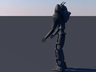 Gladiator Robot 3D model