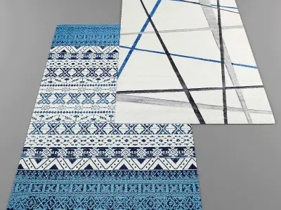Rugs set239 3D model