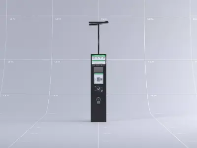 Toronto Bike Station 01 3D model