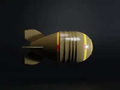 Nuclear Bomb 3D model shop