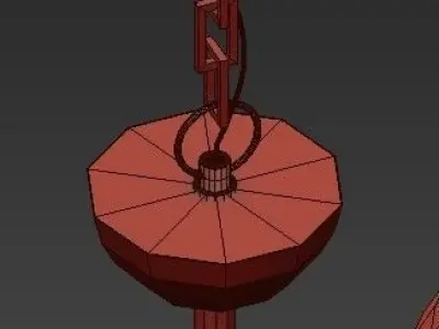 Thalia ball chandelier 3D model
