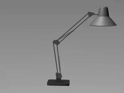 Table lamp Free 3D model 20