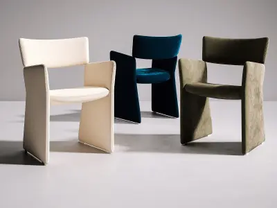 Crown Armchair 3D model