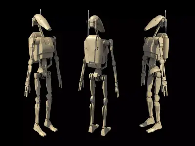 B1 Battle Droid - Star Wars 3D model