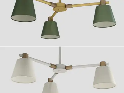 Lampatron Natura A 3 lamps 3D model