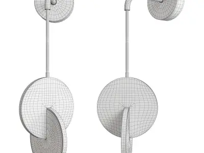 LEE BROOM WOOD WALL Low-poly 3D model