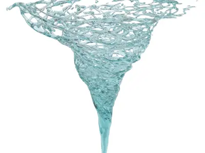 10 Water Splash Vol 8 3D model