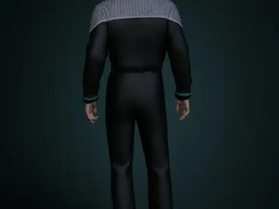 DS 9 Julian Bashir For G8M 3D model